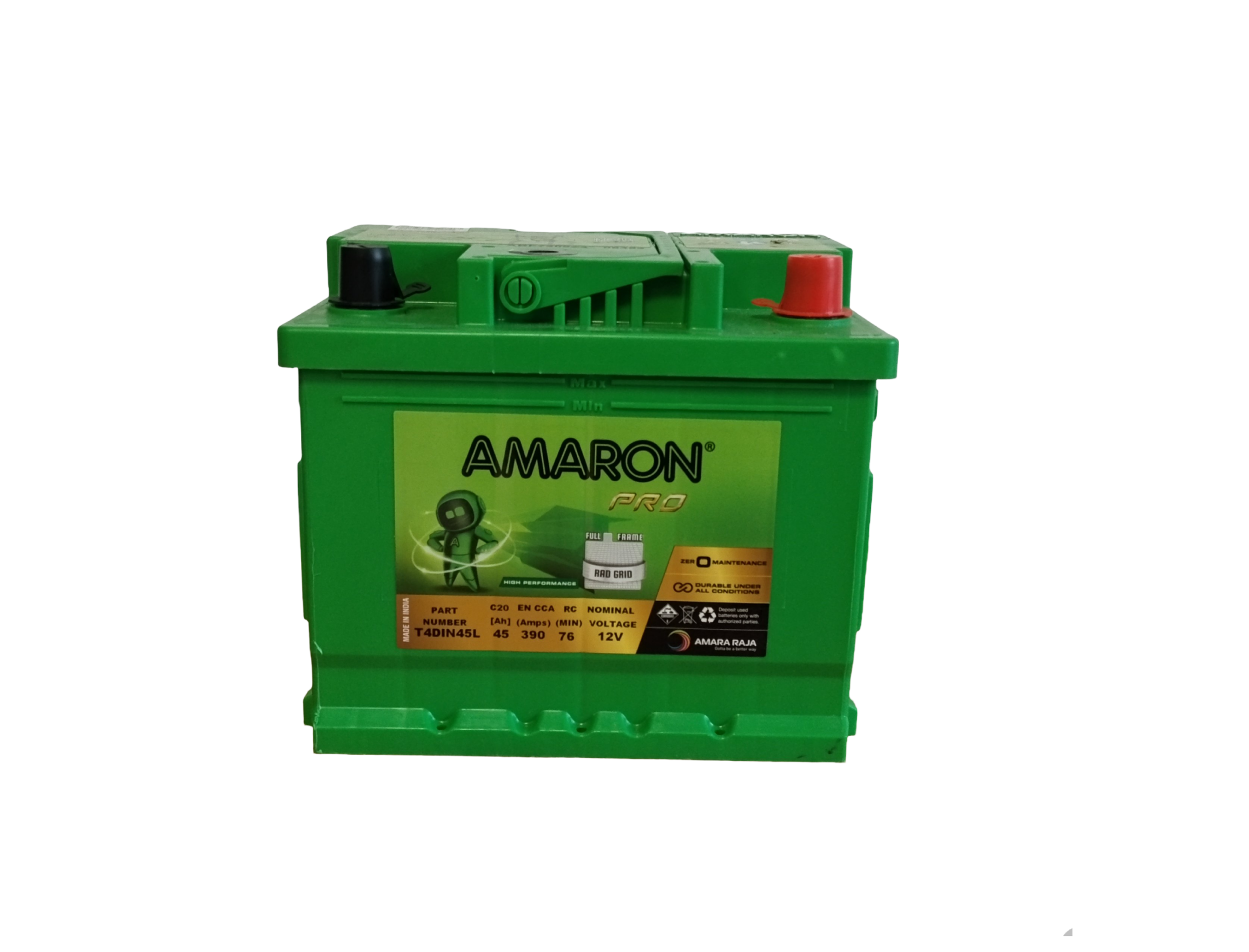 Akumulator Amaron   45Ah 390A P+