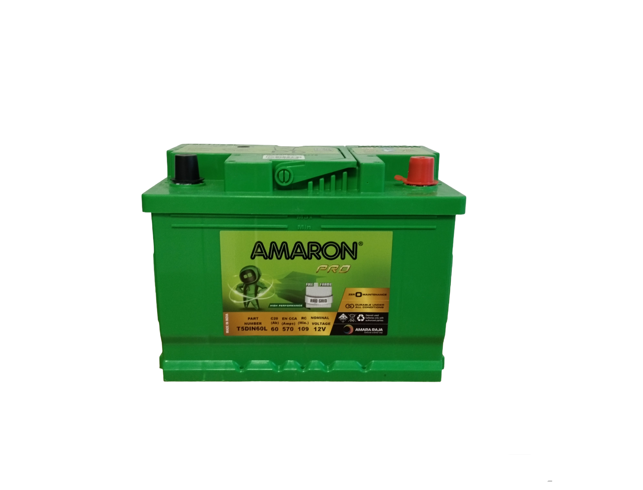 Akumulator Amaron   60Ah 570A P+
