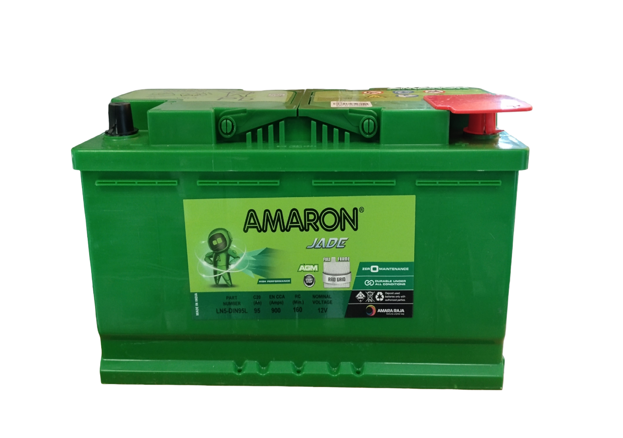 Akumulator Amaron AGM 95Ah 900A P+