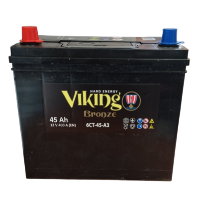 Akumulator VIKING ASIA 45Ah 400A L+