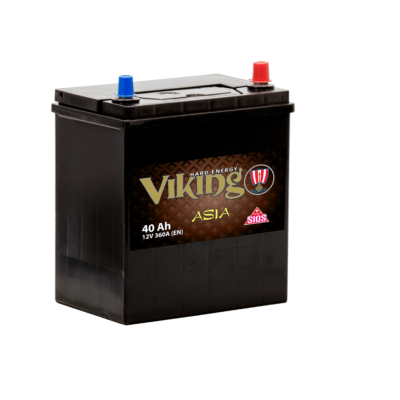 Akumulator VIKING ASIA 40Ah 360A P+