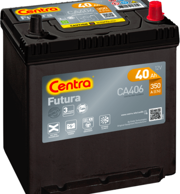 Akumulator Centra Futura Carbon Boost 2.0 CA406 40Ah 350A P+