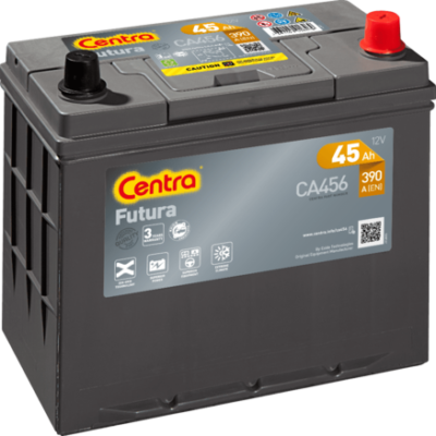 Akumulator Centra Futura Carbon Boost 2.0 CA456 45Ah 390A P+